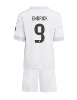 Real Madrid Endrick #9 Kotipaita Lasten 2025-26 Lyhythihainen (+ shortsit)
